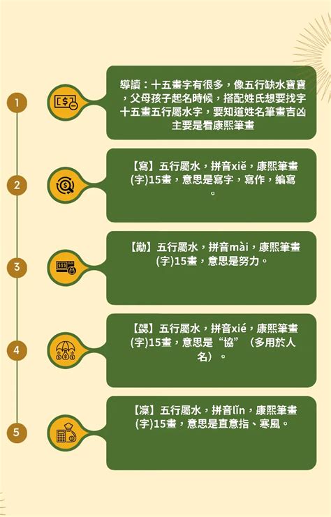 15劃的字屬水|15劃的字,15畫的字,15畫漢字大全 